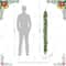 Glitzhome® 6ft Christmas Greenery PE Cedar Garland with Red Berries, 2ct.